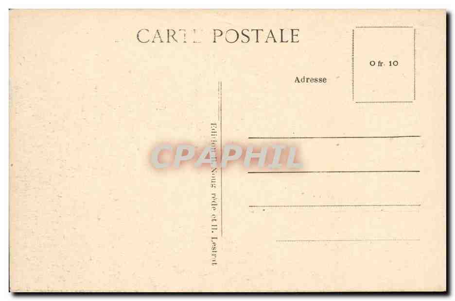 CPA Chemin des DAmes a la ferme de la Royere — Rückseite