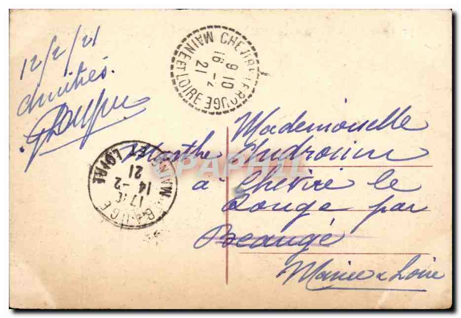Belgique Ypres cPA Apre sla guerre — Rückseite