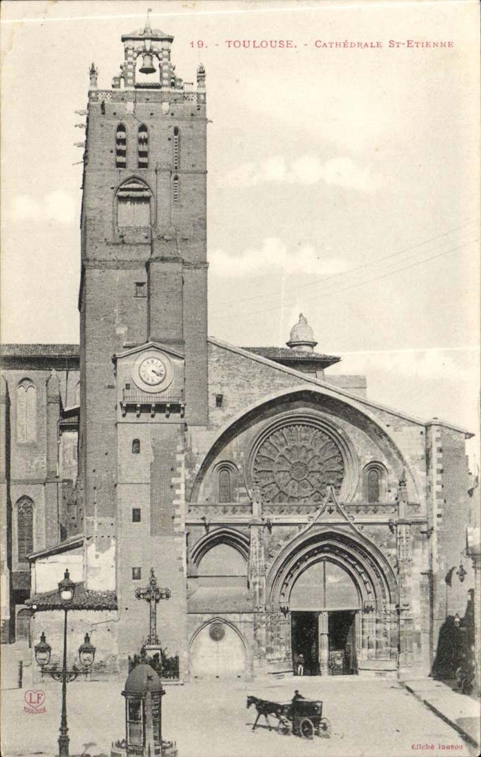 Toulouse - Cathédrale Saint-Étienne — cliché Janssen, n°19