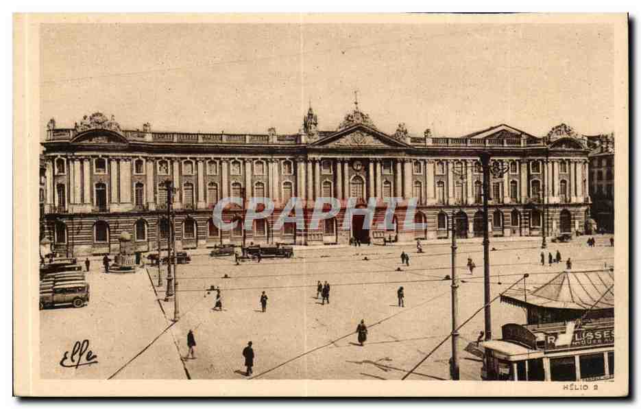 Toulouse CPA Facade du CApitole Hotel de ville (1750)