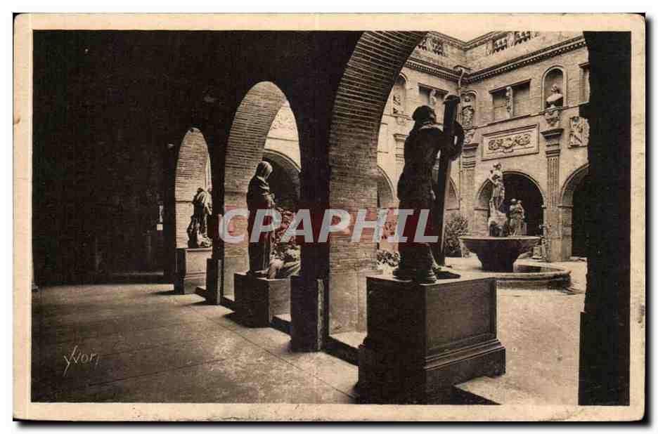 Toulouse CPA le petit cloitre du musee