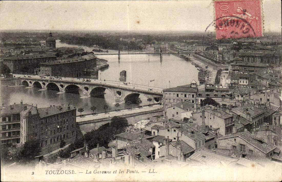 Toulouse — La Garonne et les Ponts — LL.