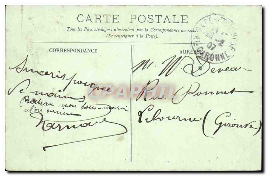 Toulouse — La Garonne et les Ponts — LL. — Verso