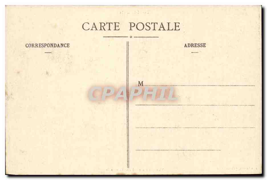 Toul CPA Vue generale Saint Gengoult — Rückseite