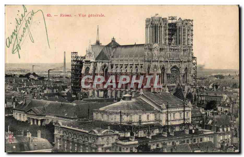 Reims CPA Vue generale