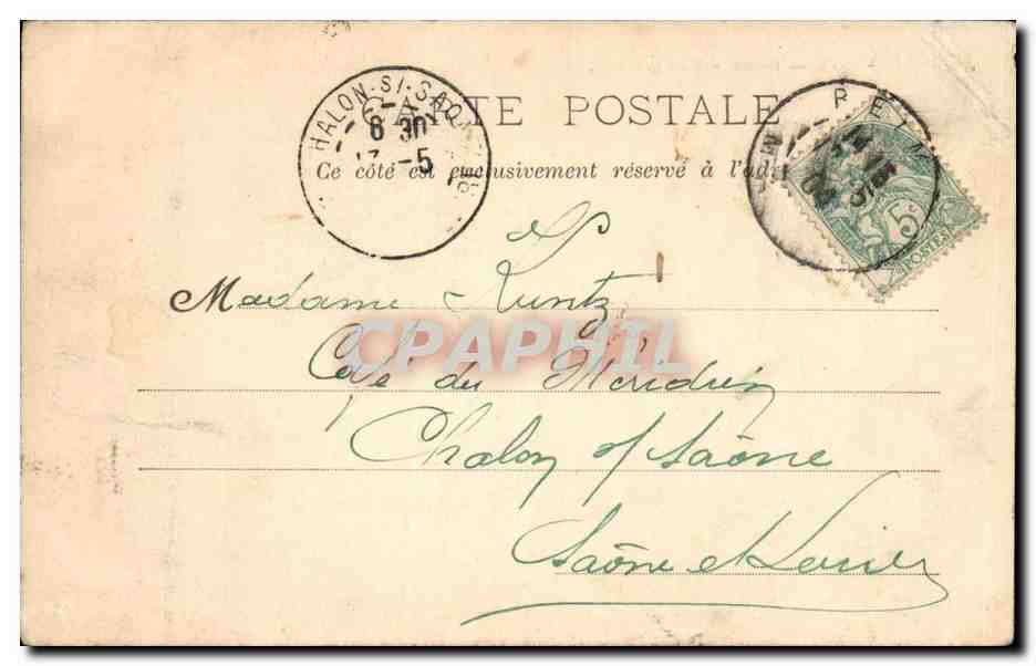 Reims CPA Vue generale — Rückseite