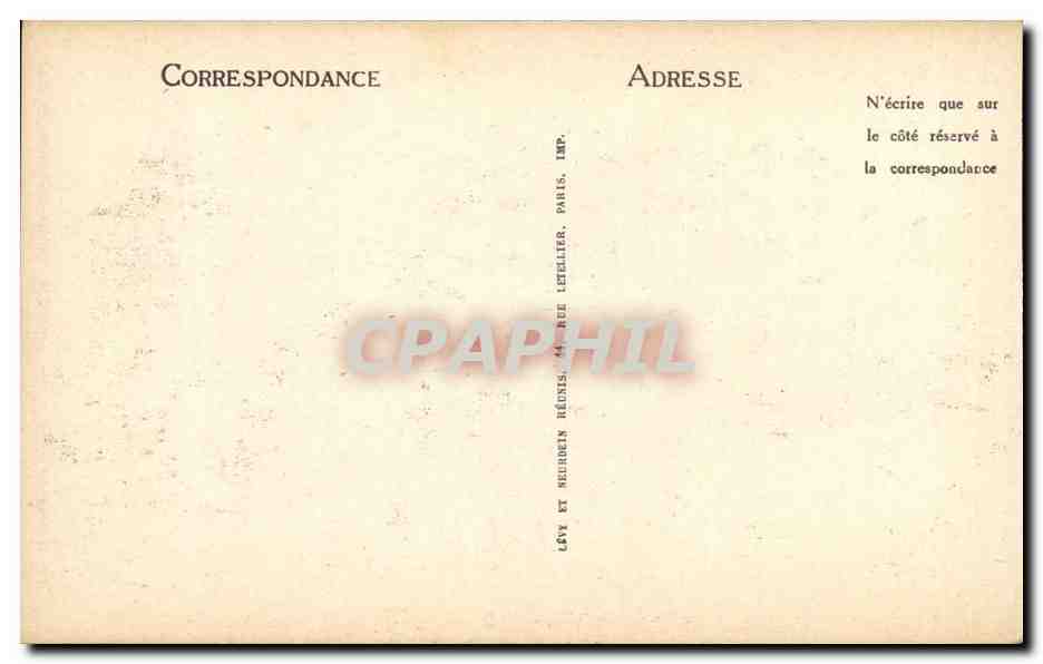 Beauvais CPA L'eglise Saint Etienne Cote nord — Rückseite