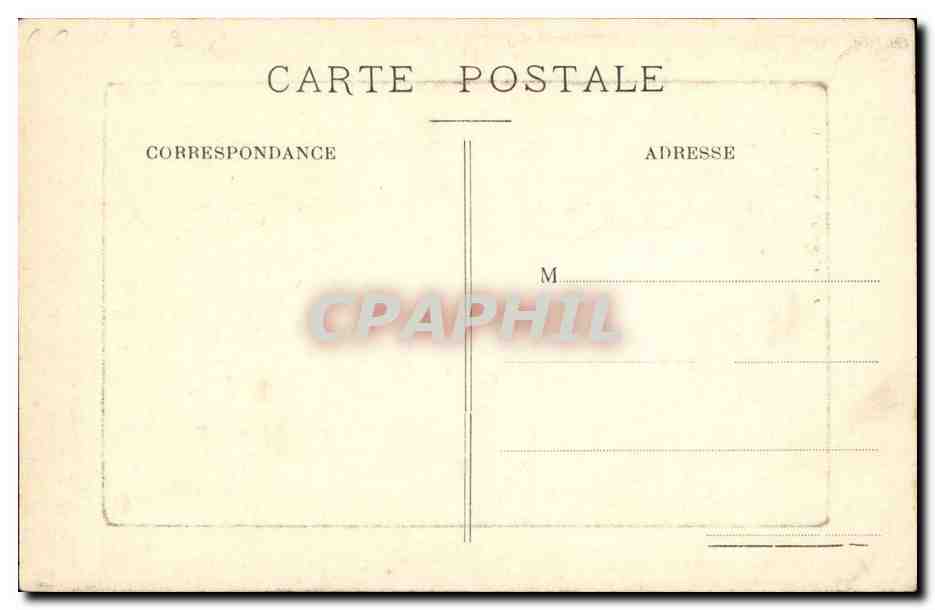 Beauvais CPA entree d'une ancienne maison canoniale — Rückseite