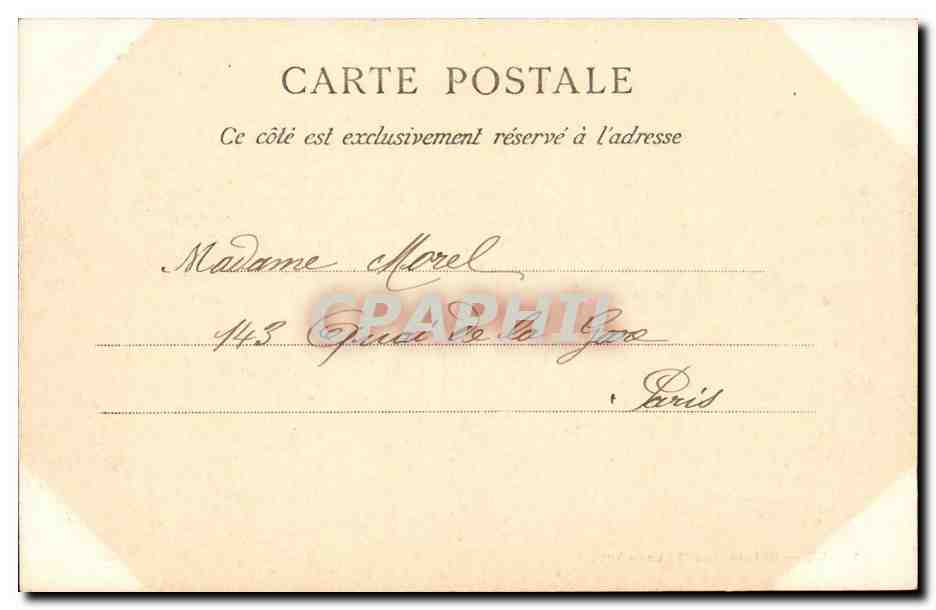 LILLE — Palais des Beaux-Arts — éditeur Thuttoral — Verso