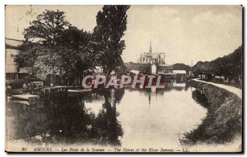 Amiens CPA Les rives de la Somme 
