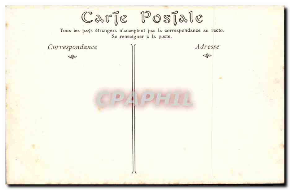 Fecamp CPA Eglise de la Sainte TRinite Reliquaire du Precieux sang — Rückseite