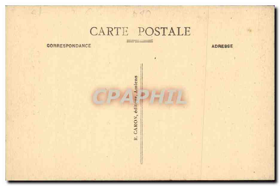 Amiens CPA Cathedrale Histoire de St Firmin invention du corps de St Firmin  — Rückseite