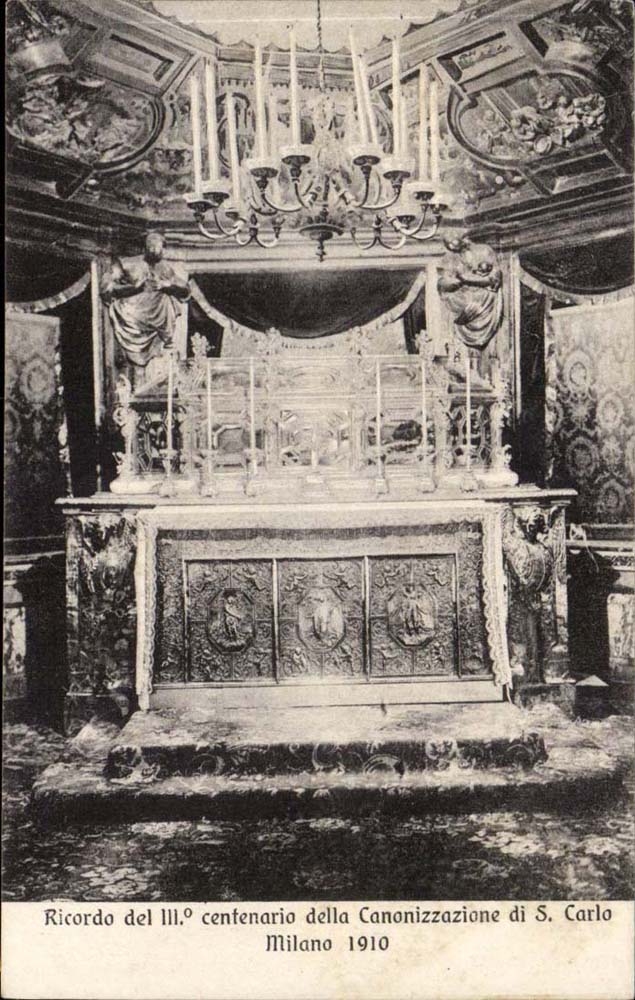 Italie Italia Ricordo del II centenario della Canonizzazione di S CArlo Milano 1910
