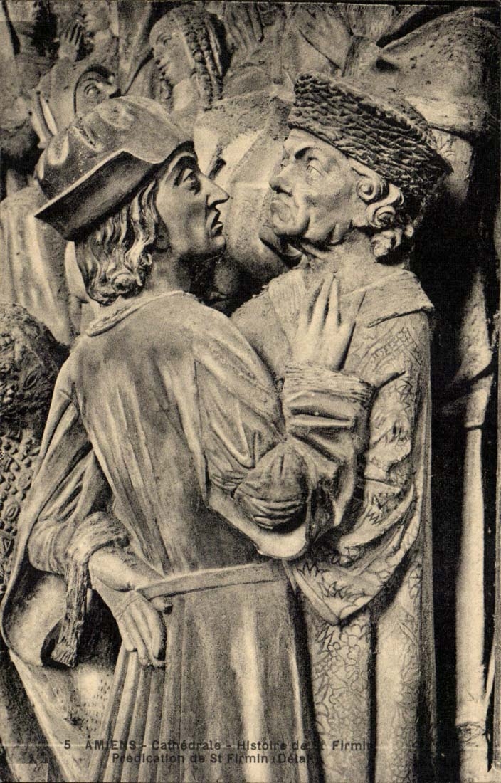 Amiens CPA Cathedrale Histoire de Saint Firmin 