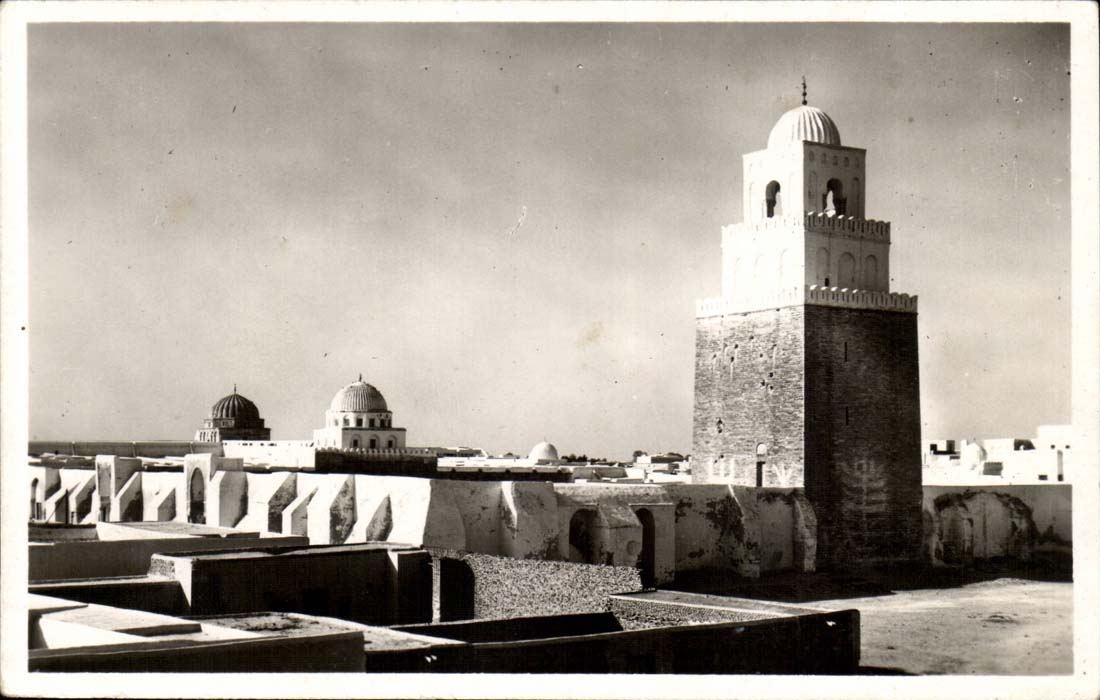 Maroc Kairouan CPA Grande mosquee (vue generale)
