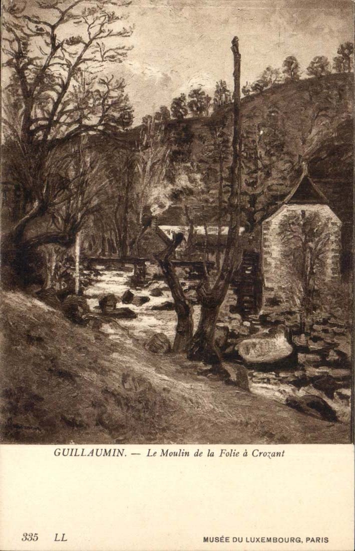Guillaumin CPA Le moulin de la Folie a Crozant
