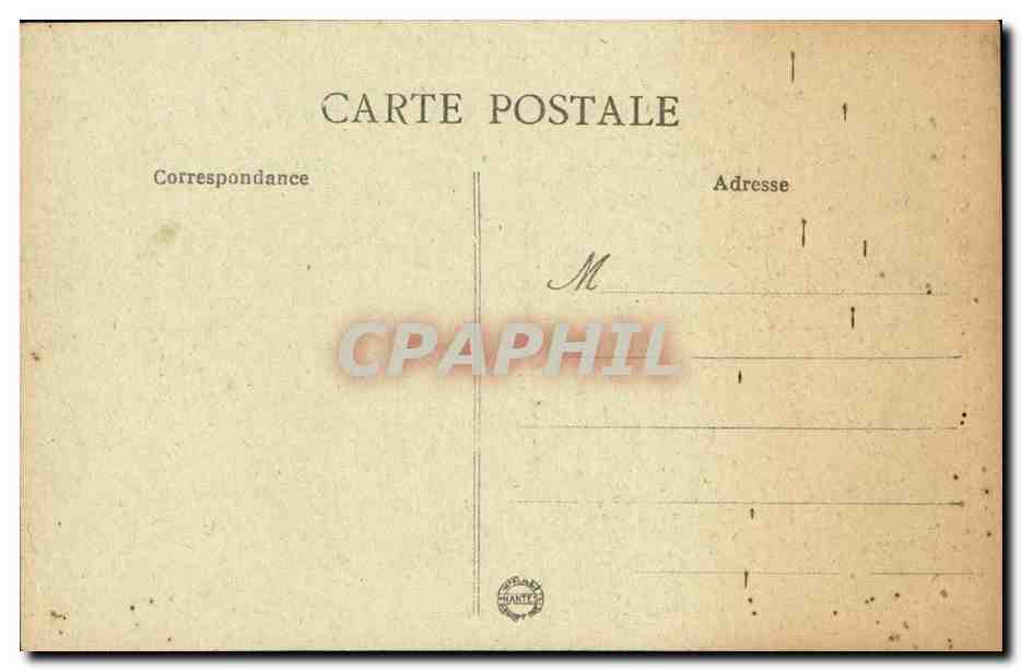 Calvaire de Pontchateau CPA Condamnation a mort — Back