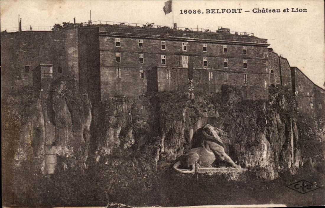 Belfort CPA Chateau et lion