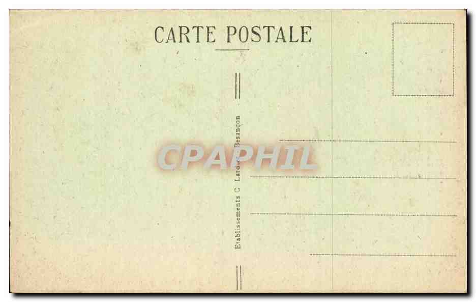 Vallée de la Loue — Cascades et Rochers du Siratu — MOUTHIER — Sites Pittoresques de Franche-Comté — 633 — Reverso