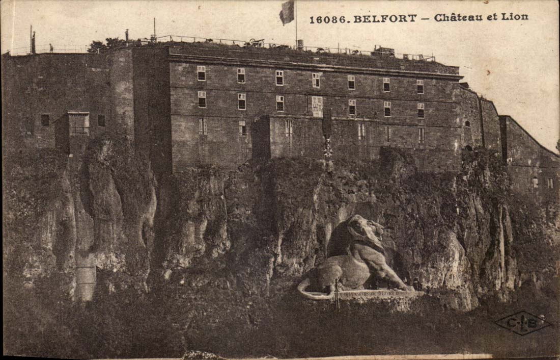 Belfort CPA Chateau et lion