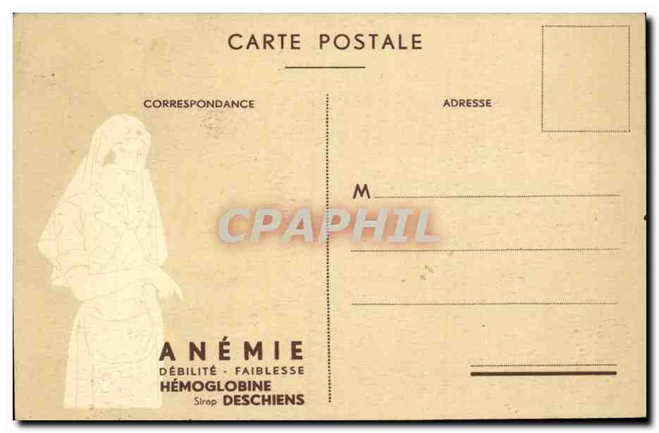 Paris CPA Place de la Concorde — Verso