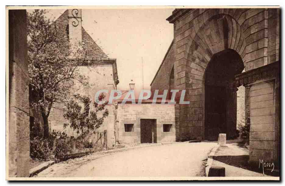 Tor der Stadtverwaltung — Langres — Kunstausgabe Mona