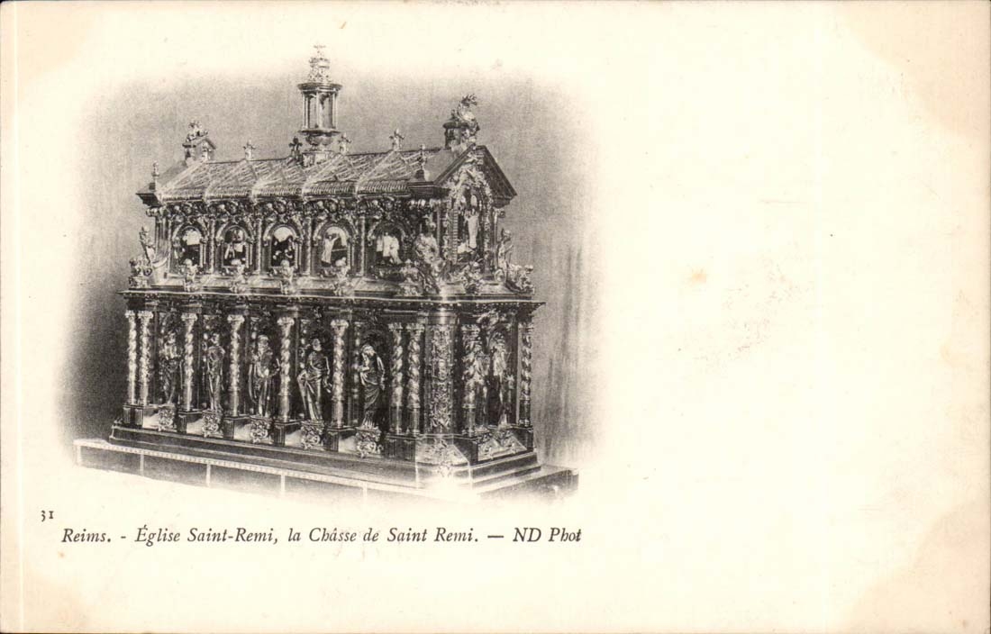 Reims - Église Saint-Remi, la Châsse de Saint Remi — ND Phot