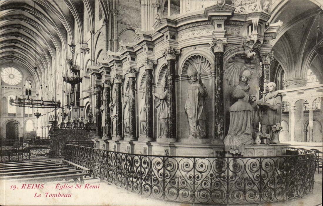 Reims - Eglise St Remi Le Tombeau - CPA 