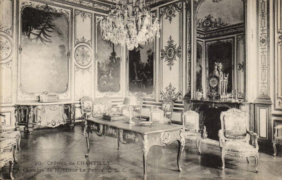 Chambre du Prince — Château de Chantilly — C. L. C.