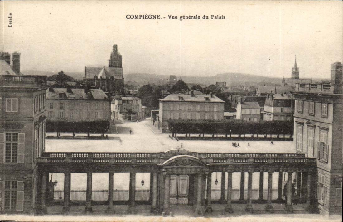 Compiegne - Vue Generale du Palais - CPA 