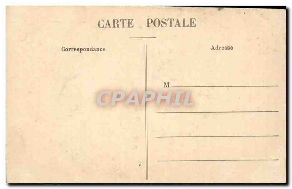 Compiegne - Place de L' Hotel de Ville - CPA  — Rückseite
