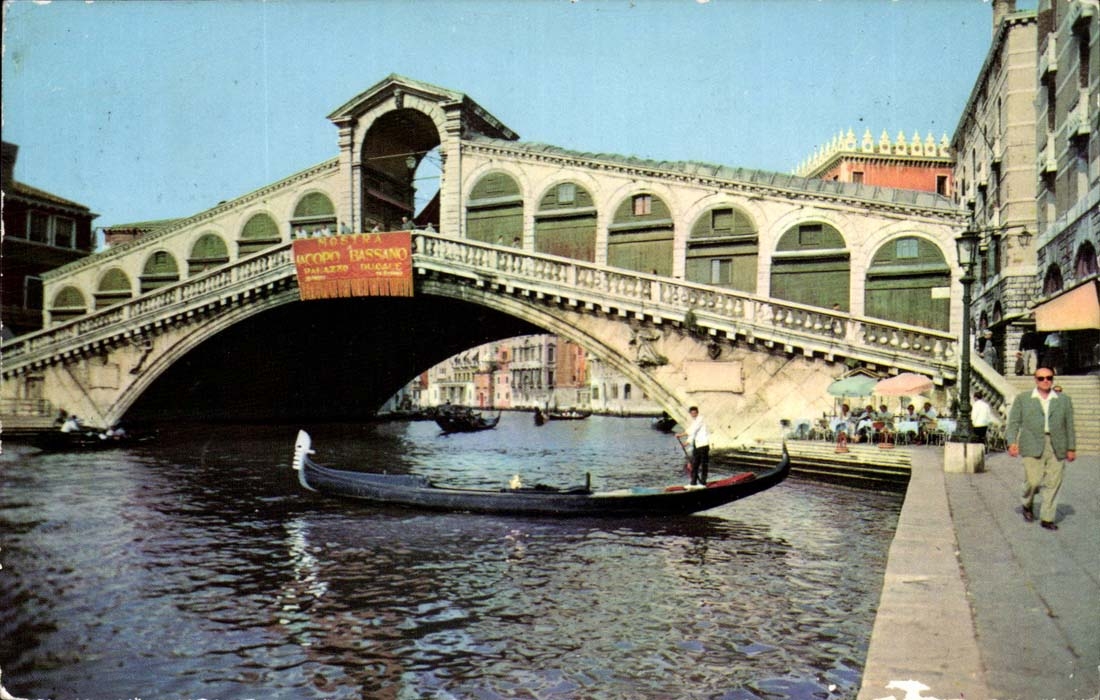 Italia - Italie - Italy - Venezia - Venice Ponte di Rialto - CPA 