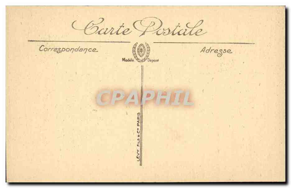 Paris 1 - Perspective de la Rue de Rivoli - CPA  — Verso