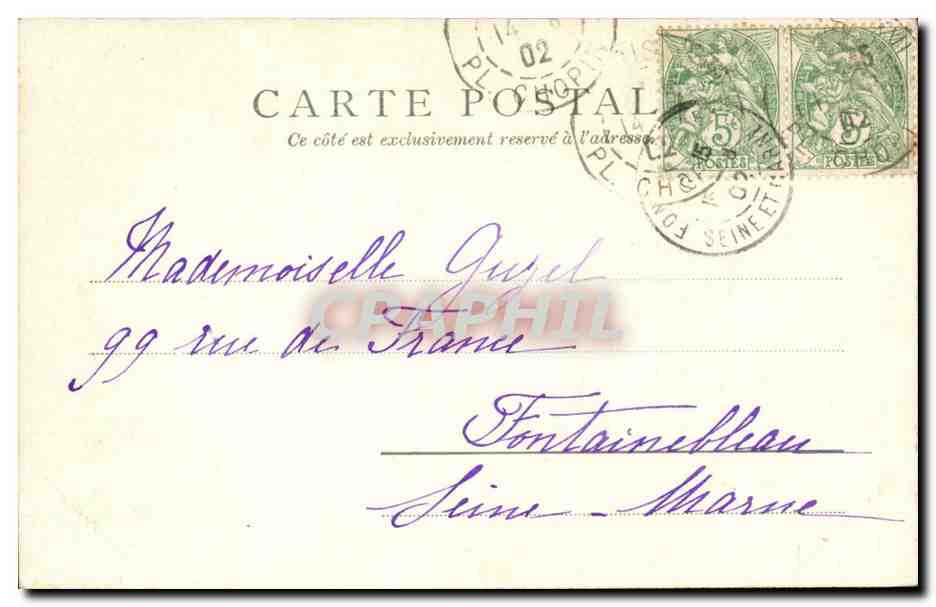Paris 5 - Les Arenes - CPA  — Rückseite