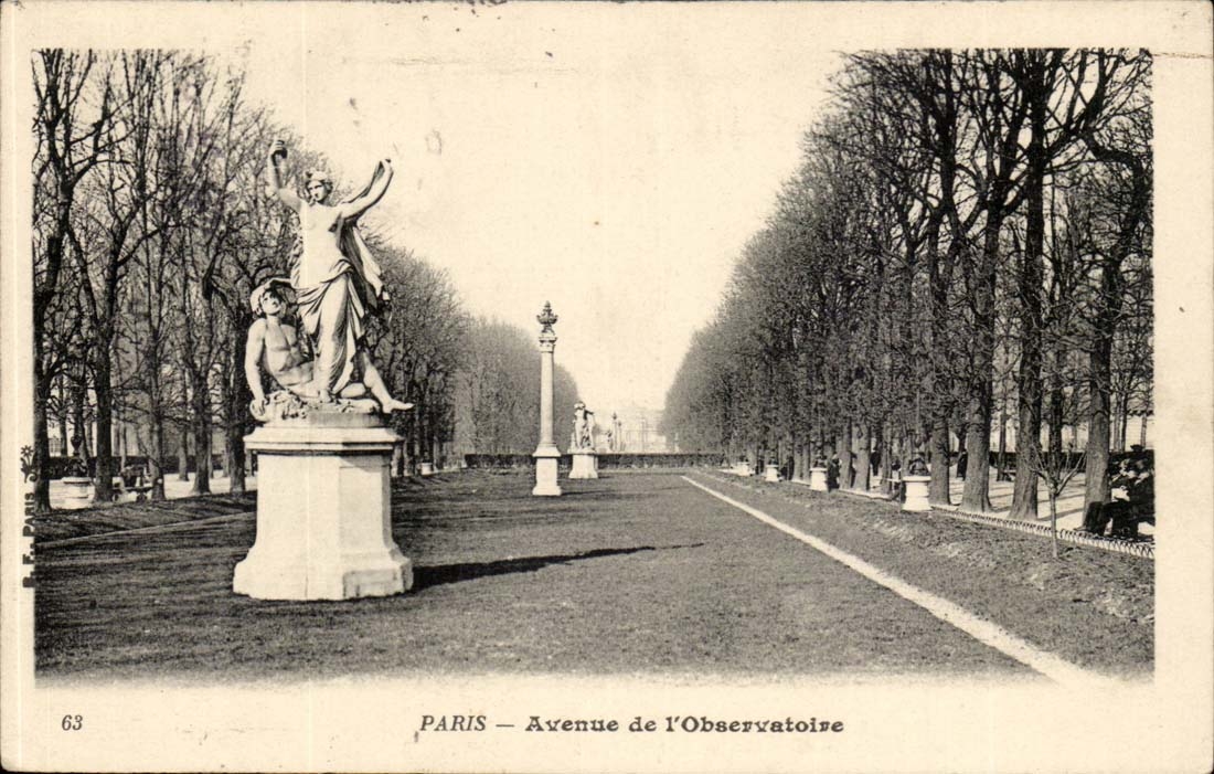 Paris 14- Avenue de l'Observatoire - CPA 