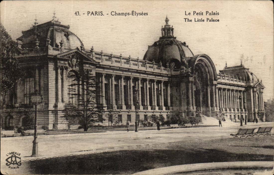 Paris 8 -- Champs Elysees - Le Petit Palais - CPA 