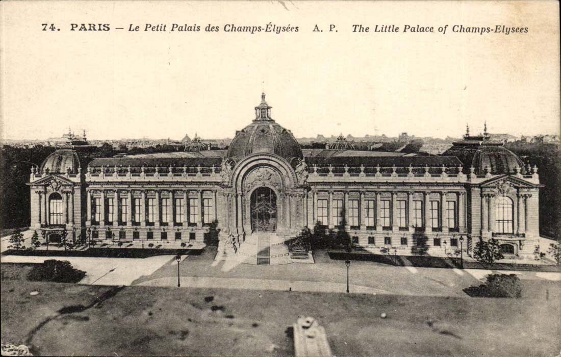 Paris - 8 - Le Petit Palais des Champs - Elysees - CPA 