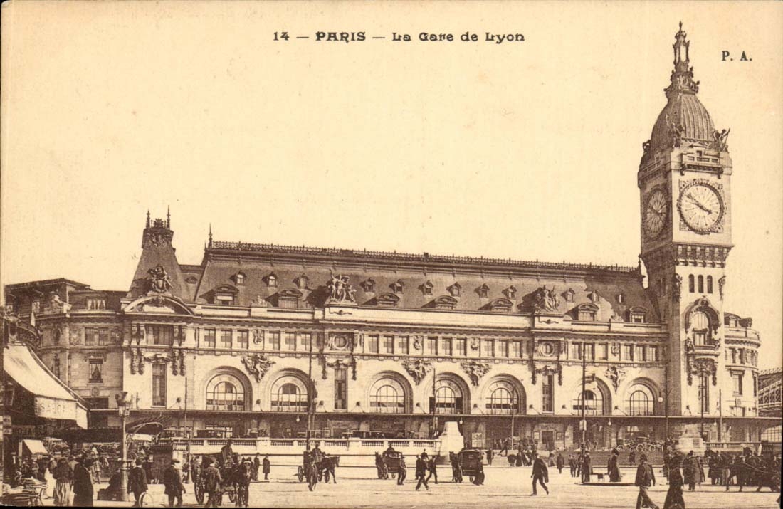 Paris - 12 - Gare du Lyon - CPA 