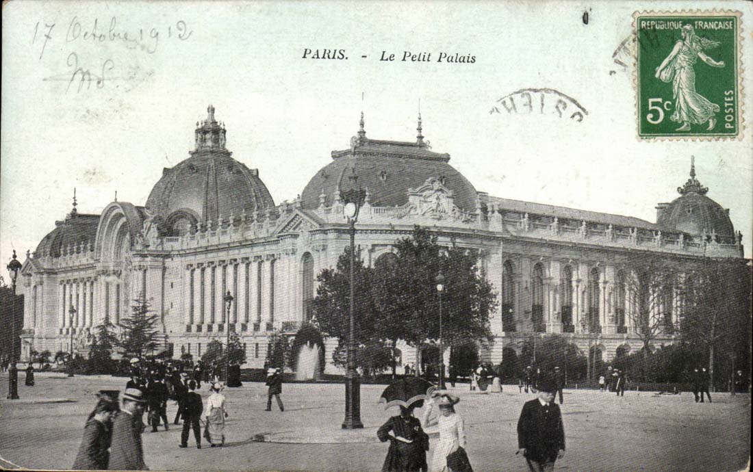Paris - 8 - Le Petit Palais - CPA 