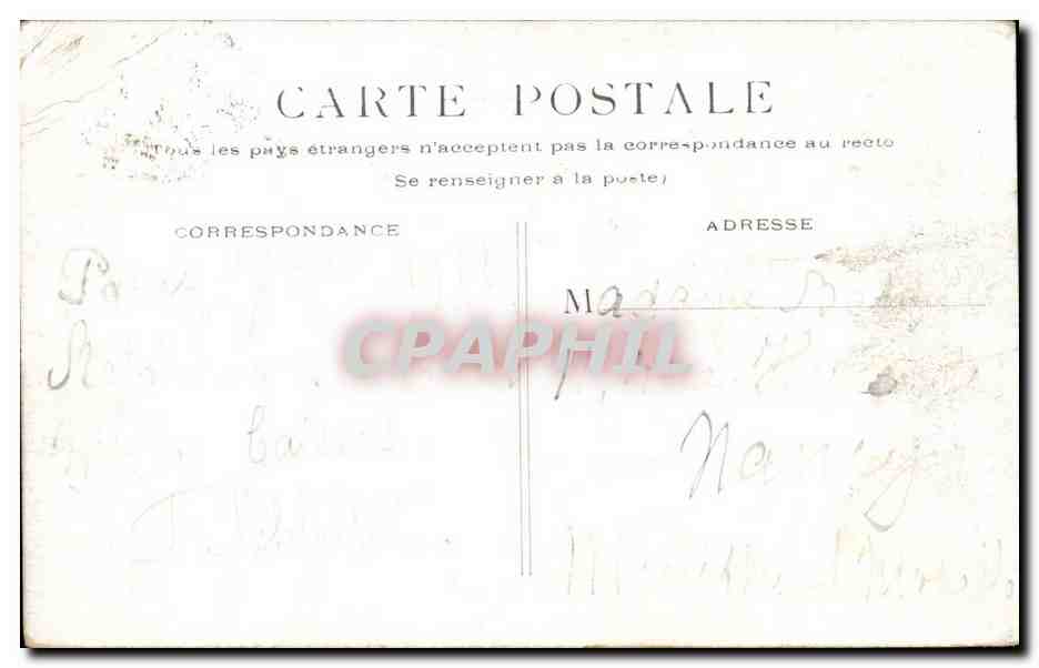 Paris - 8 - Le Petit Palais - CPA  — Verso