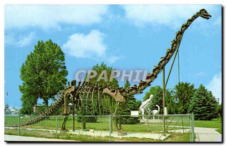 etas - Unis - USA - Uta - Dinosaur Field House of Natural History - Vernal - CPA 