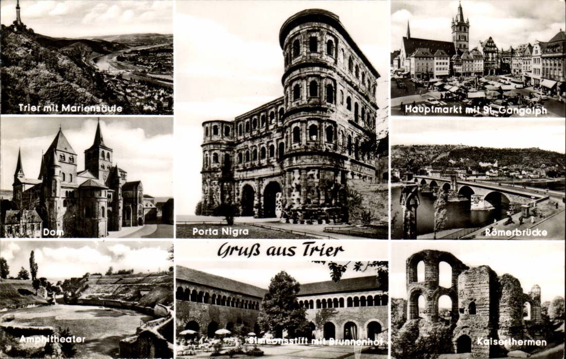 Trier — sites historiques — Niko Haas, Kino-Verlag, Trier - T 800
