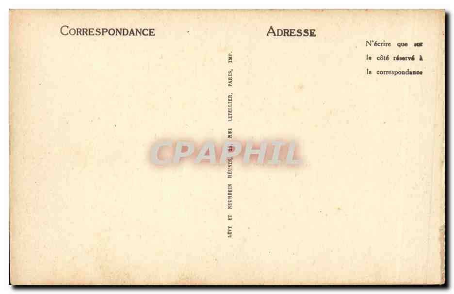 Usse - Le Chateau - Vue d'ensemble - CPA  — Rückseite