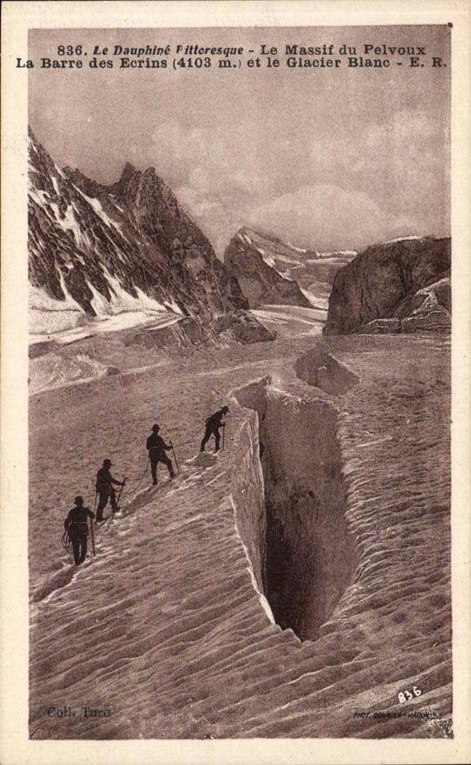 Le Dauphiné Pittoresque - Le Massif du Pelvoux - E.R. - Phot. Bounies - N° 836
