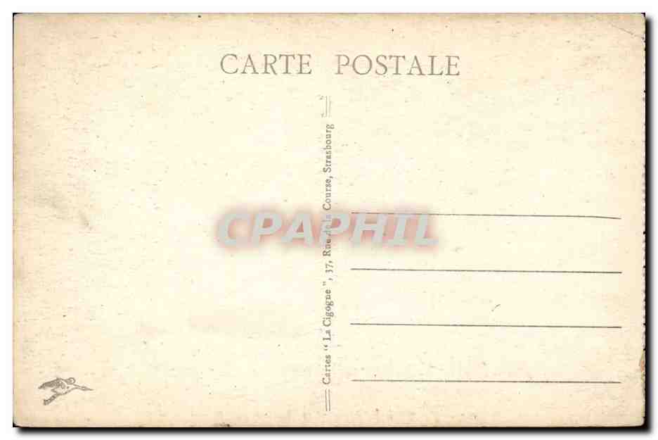 Contrexeville - Cour de L'Etablissement Hydromineral - CPA  — Verso