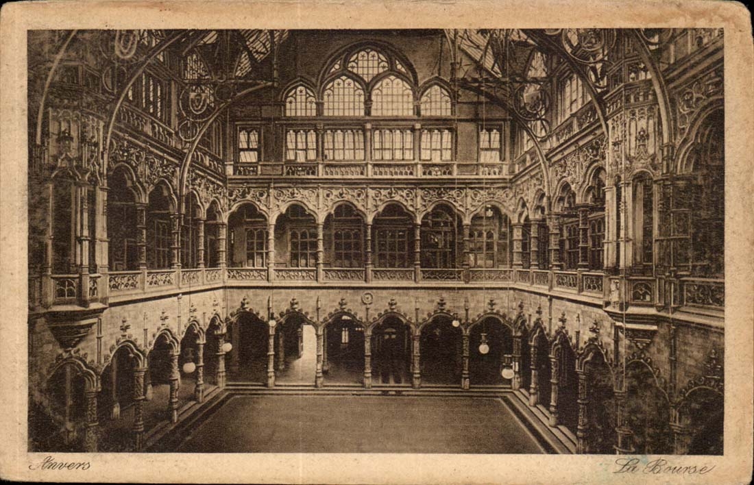 Belgium - Belgique - Anvers - Antwerpen La Bourse - CPA 