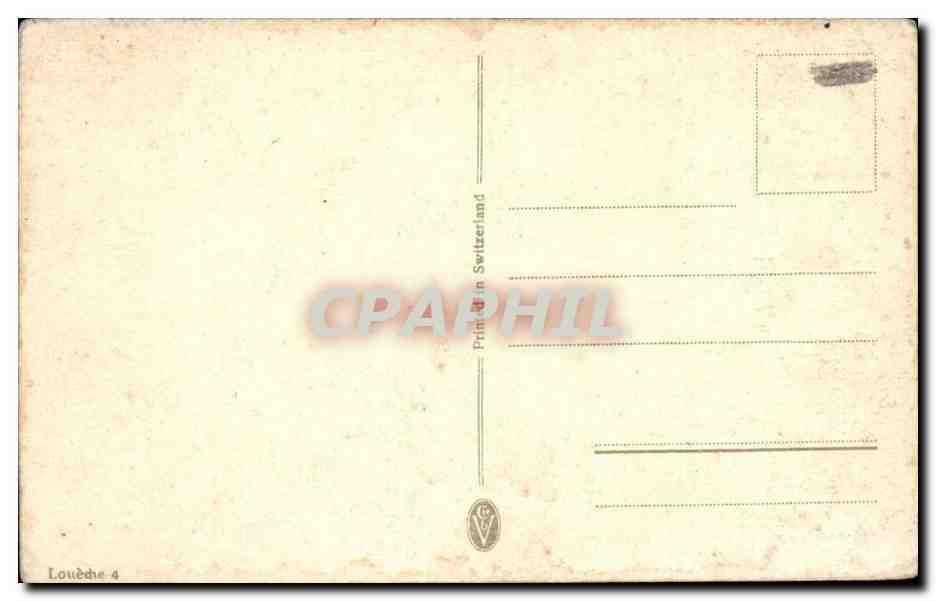 Arts - tableau - Jomie Maiso et montagnes - CPA  — Verso