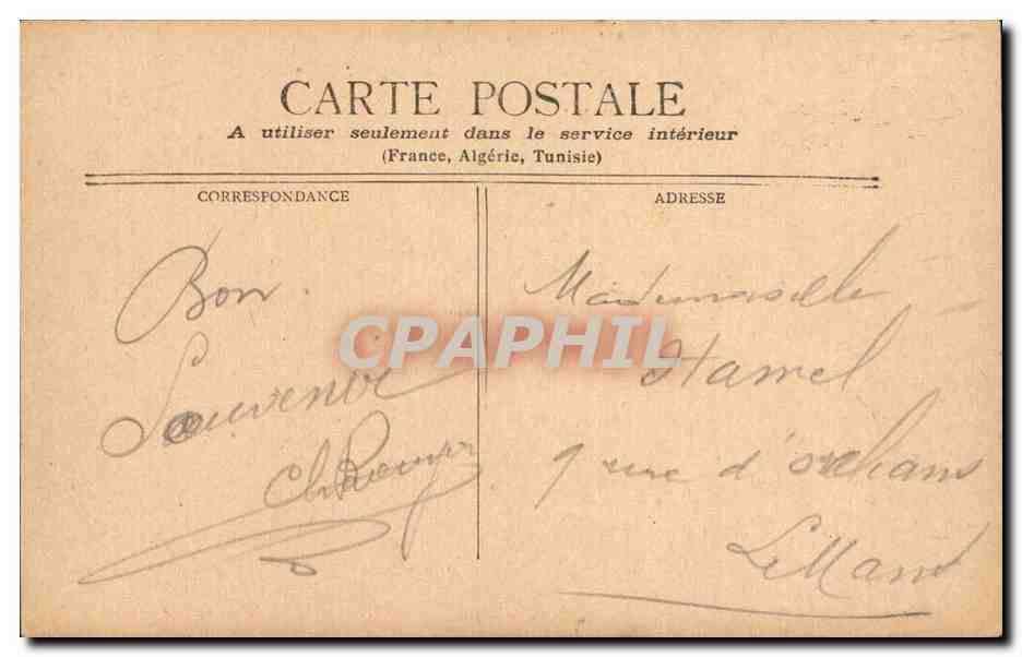 Dieppe - Vieille Porte - CPA  — Rückseite