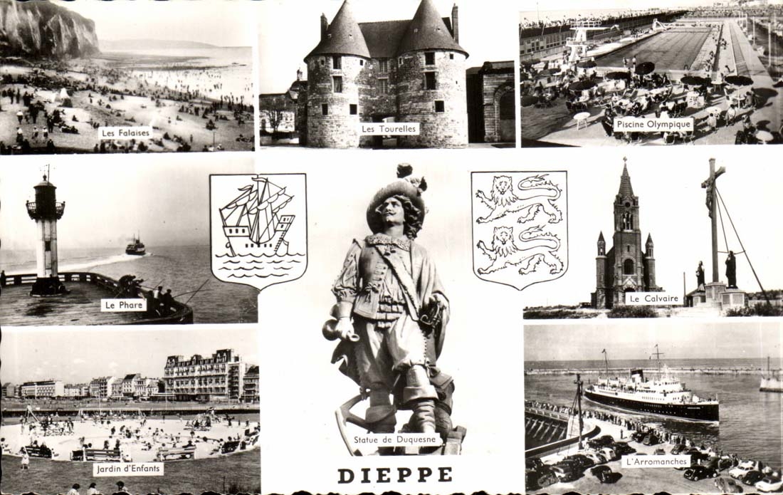 Dieppe - Souvenir - CPA 