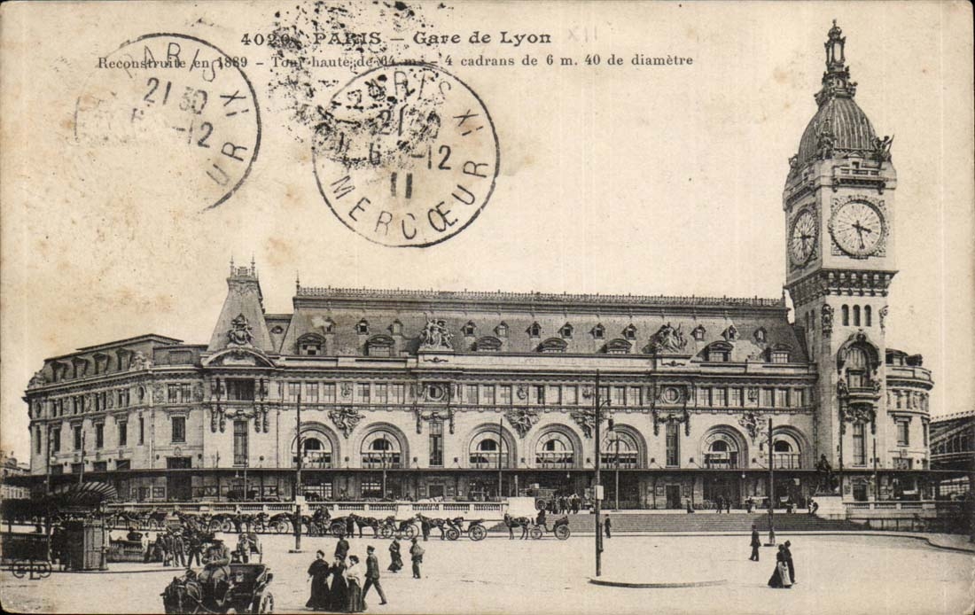 Paris - 12 - Gare de Lyon - CPA 